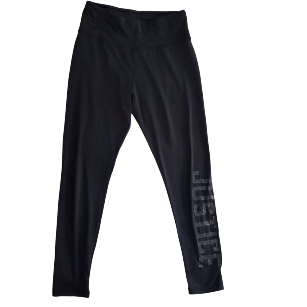 Justice GIRLS Black‎ Leggings XS